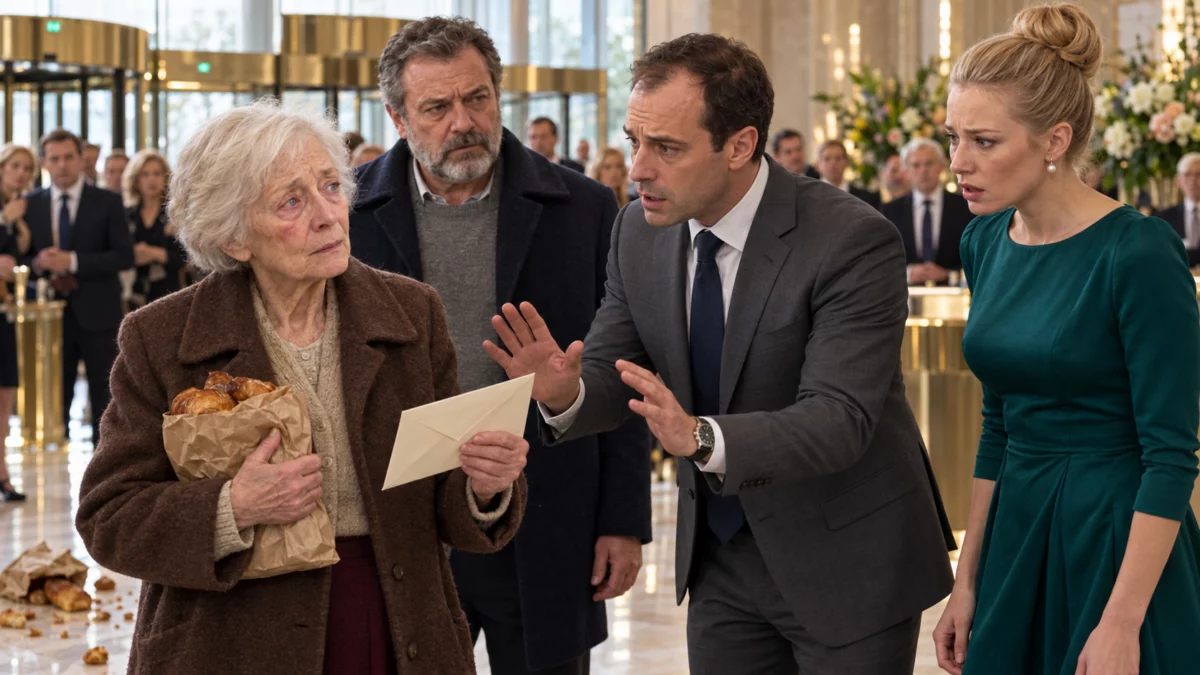 Elle humilie sa belle-mère à l’inauguration. Puis une enveloppe fait paniquer son mari.